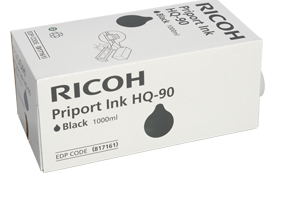 Ricoh type HQ90 Ink Cartridge Pack black for Priport HQ7000/9000/DD6650P (6х1000ml). Официальный поставщик Ricoh
