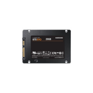 SSD 2.5" 250Gb Samsung SATA III 870 EVO (R560/W530MB/s) (MZ-77E250B/EU analog MZ-76E250BW, MZ-77E250BW) 1year