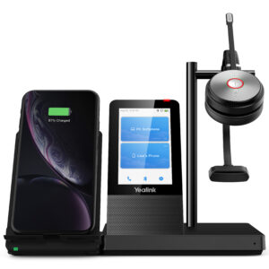YEALINK WH66 Mono UC Моно, Беспроводная, HD звук, 160м DECT, Шумоподав, Дисплей 4'', USB-хаб, Bluetooth, шт