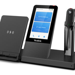 YEALINK WH67 UC, Беспроводная, HD звук, 120м DECT, Шумоподав, Дисплей 4'', USB-хаб, Bluetooth, шт