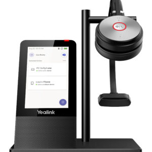 YEALINK WH66 Mono Teams Моно, Беспроводная, HD звук, 160м DECT, Шумоподав, Дисплей 4'', USB-хаб, Bluetooth, шт