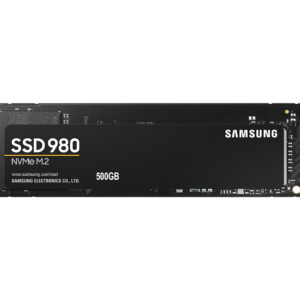 SSD M.2 (PCI-E NVMe) 500Gb Samsung 980 (R3100/W2600MB/s) (MZ-V8V500BW) 1year