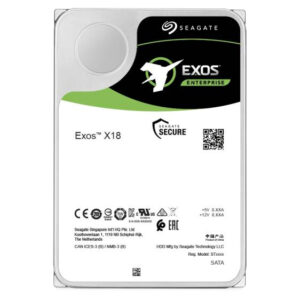 Seagate Exos X18 HDD 3.5" SATA 14Tb, Exos X18, 7200 rpm, 256Mb buffer, 512e/4kn, CMR, ST14000NM000J, 1 year