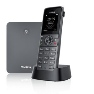 YEALINK DECT-трубка Yealink W73P DECT (база W70B+трубка W73H) до 10 SIP-аккаунтов, до 10 трубок на базу, до 20 одноврем. Вызовов