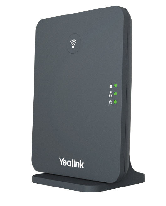 YEALINK W70B, базовая станция, до 10 SIP-аккаунтов, до 10 трубок на базу, до 20 одновременных вызовов, шт