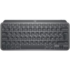Logitech Wireless MX Keys Mini, Bluetooth, GRAPHITE, Rus/Eng, [920-010501]