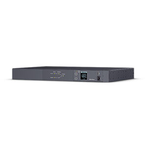 ATS CyberPower PDU24005 Metered, 1U type, 16Amp, plug IEC 320 C20, (8) IEC 320 C13 (2) IEC 320 C19