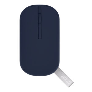 Беспроводная мышь ASUS Marshmallow Mouse MD100/BT+2,4 GHz/1600dpi/Синий