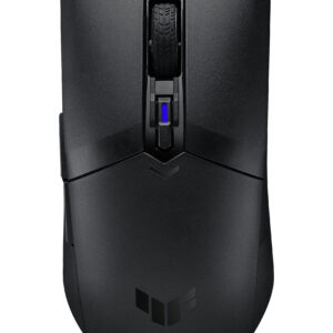 ASUS TUF GAMING M4 WIRELESS, 62g, 2.4GHz RF, Bluetooth 5.1, 12K DPI sensor, 6 Programmable Button, Black