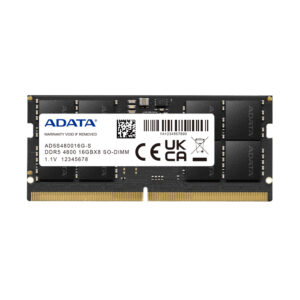 ADATA DDR5 SO-DIMM 16GB 4800MHz 1*16GB 40-40-40 SINGLE TRAY