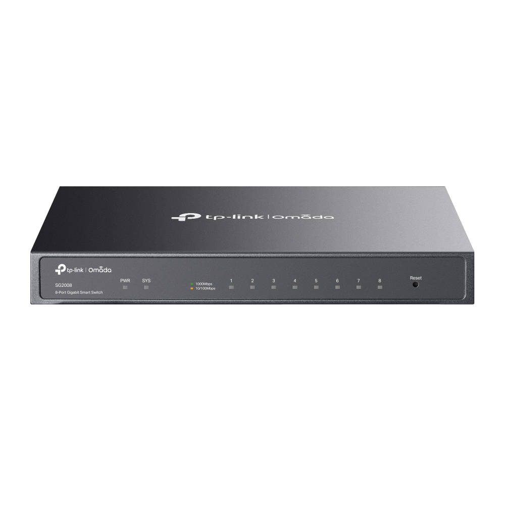 TP-Link SG2008, Omada™ 8-Port Gigabit Smart Switch